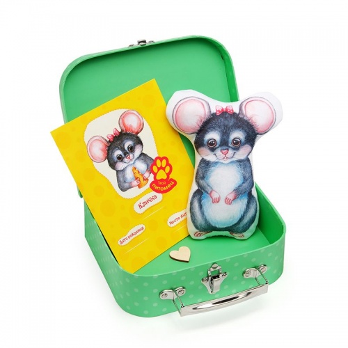 Игровой набор для детского творчества  ‘Сшей игрушку’ Мышонок, фото 2