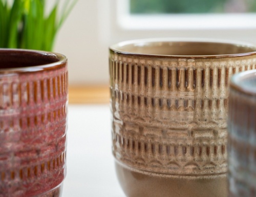 Керамическое кашпо "Ивар", 14х13 см, разные цвета, Edelman фото 6