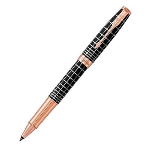 Parker Sonnet Premium T531 Masculine, ручка-роллер, Brown PGT F, черные чернила, подарочная коробка