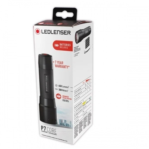 Фонарь светодиодный LED Lenser P7 Core, 450 лм, аккумулятор фото 3