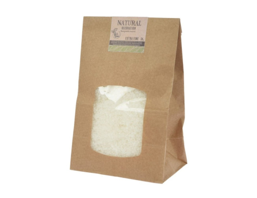 Искусственный снег из картофельного крахмала ECO SNOW FINE, мелкие хлопья, белый, 2 л, Koopman International