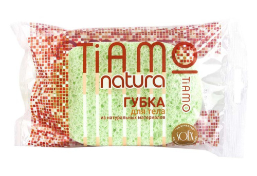 Губка для тела Tiamo Natura Овал 7690