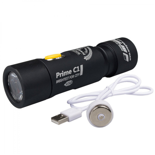 Фонарь светодиодный Armytek Prime C1 Magnet USB+18350, 1050 лм, аккумулятор фото 11