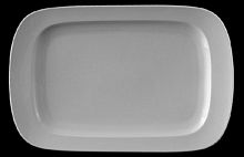 Блюдо Leander, pra, фарфор, белый
