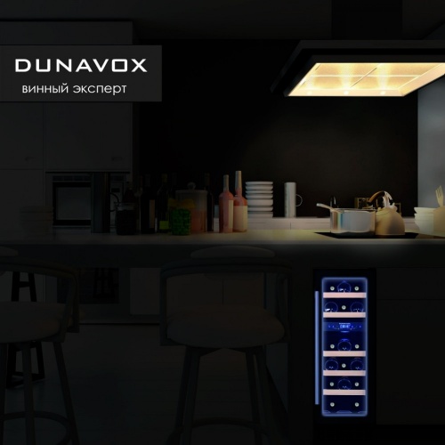 Винный шкаф Dunavox DAU-17.57 фото 2