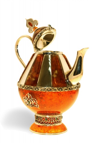 Чайник "Восточная сказка" из янтаря, chay фото 4