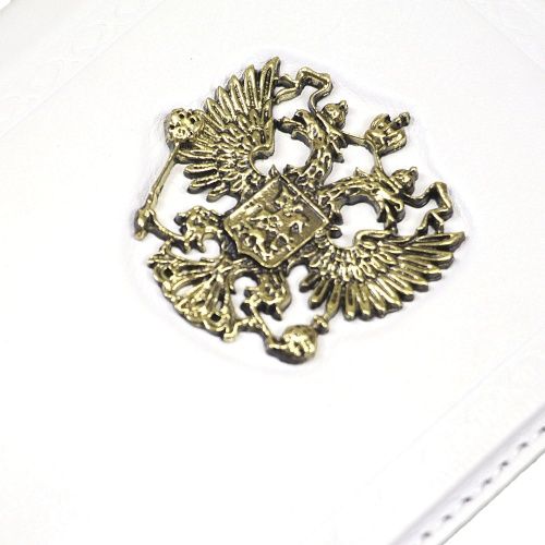 Обложка для паспорта «Россия Златоглавая» белая фото 7