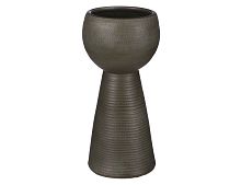 Керамическое ваза МАРЛОУ, серо-зелёнае, 39 см, Edelman, Mica