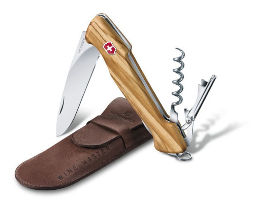 Нож Victorinox Wine Master, 130 мм, 6 функций, оливковое дерево, 0.9701.64 фото 6