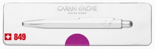 Carandache Office 849 Pop Line - Metallic Violet, шариковая ручка, M фото 3