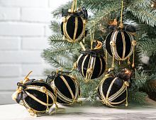Набор ёлочных шаров ГАРРАЯТ, пенополистирол, 8 см, 6 шт., Winter Deco