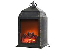 Светодиодный светильник - фонарь "Камелёк", имитация пламени, 6 LED-огней, 16x14x27 см, батарейки, таймер, Kaemingk