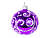 Елочный шар СИЯНИЕ фиолетовый, 60 мм, Елочка