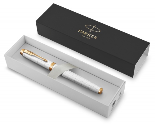 Parker IM Premium - Pearl GT, ручка-роллер, F фото 2