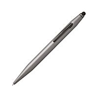 Cross Tech2 - Titanium Grey, шариковая ручка со стилусом, M, BL