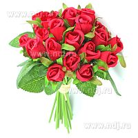 Букет цветов для декора "Розы" 18*18*23 см