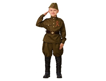 Детская военная форма Солдат, размер 158-80, Батик