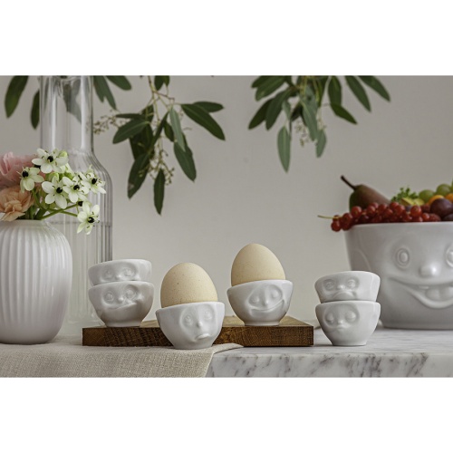 Набор подставок для яиц tassen happy & hmpff, 2 шт, белый фото 10