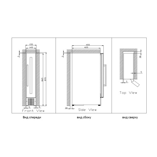 Винный шкаф Cold Vine C7-KBT1/KST1 фото 3