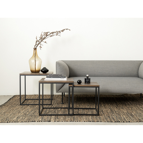 Набор столиков unique furniture, rivoli, 3 шт., 50/45/40 см (куб) фото 6