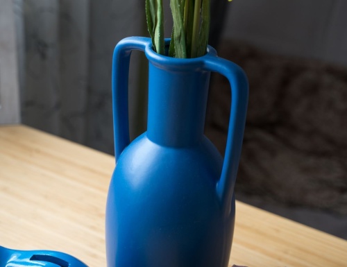 Керамическая ваза амфора ИЯ, 26 см, Boltze фото 2
