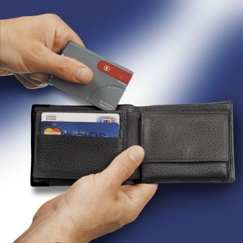 Швейцарская карточка Victorinox SwissCard, красная, 0.7100.T фото 7