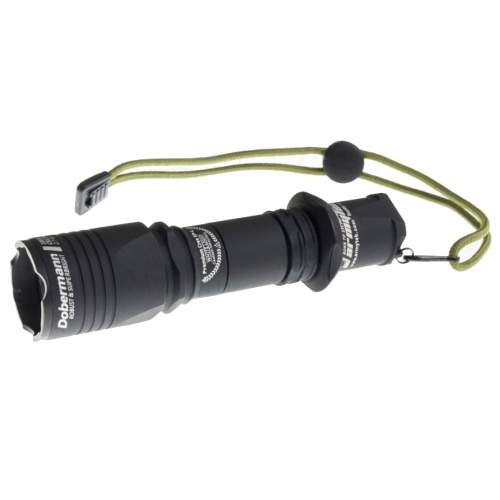 Фонарь светодиодный тактический Armytek Dobermann XP-L, 1200 лм, аккумулятор фото 4