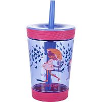 Стакан детский для воды с трубочкой Contigo Spill Proof Tumbler