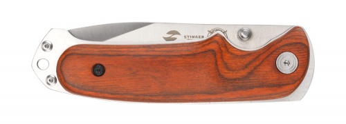 Нож складной STINGER FK-8236, сталь 3CR13, рукоять пакка фото 5