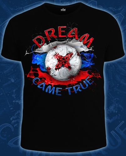 Мужская футболка"DREAM CAME TRUE" фото 2