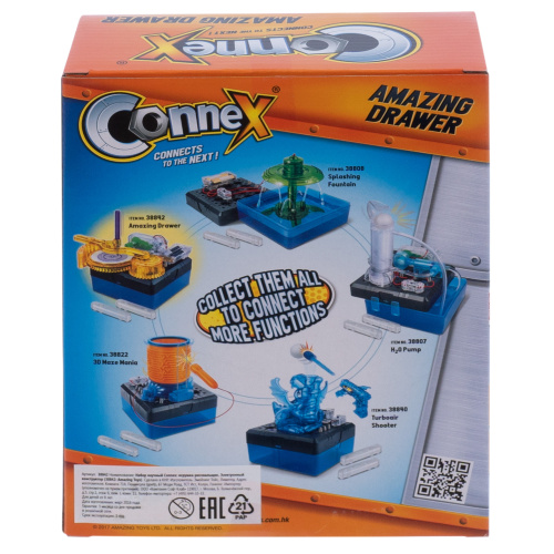 Набор научный Connex: игрушка-рисовальщик. Электронный конструктор (38842: Amazing Toys) фото 2