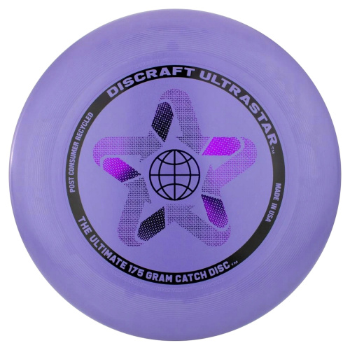 Диск Фрисби Discraft UltraStar Reсycled лаванда (175 гр.)