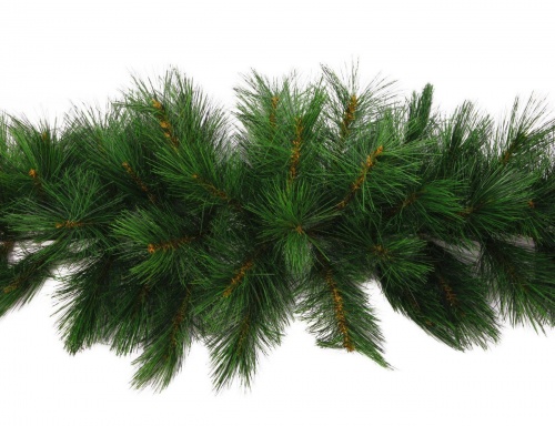 "Сваг" сосновый зеленый, хвоя - леска, 122 см, Holiday Classics фото 3