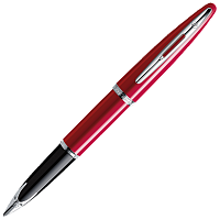Waterman Carene - Glossy Red ST, перьевая ручка, F