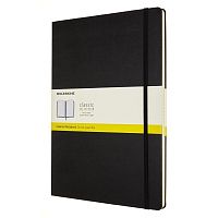 Блокнот Moleskine Classic A4, 192 стр., черный, в клетку