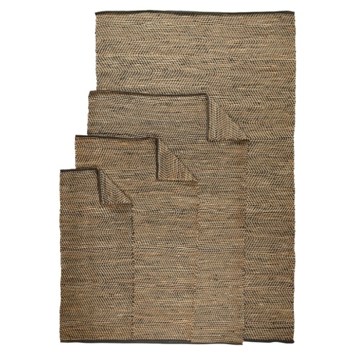 Ковер из джута с орнаментом Зигзаг из коллекции ethnic, 160х230 см фото 3