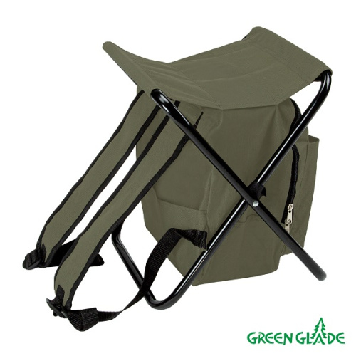 Сумка-холодильник со стулом Green Glade M1102 серый фото 2