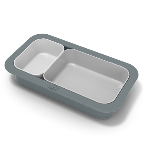 Силиконовые формы для ланч-боксов mb silicase серые фото 6
