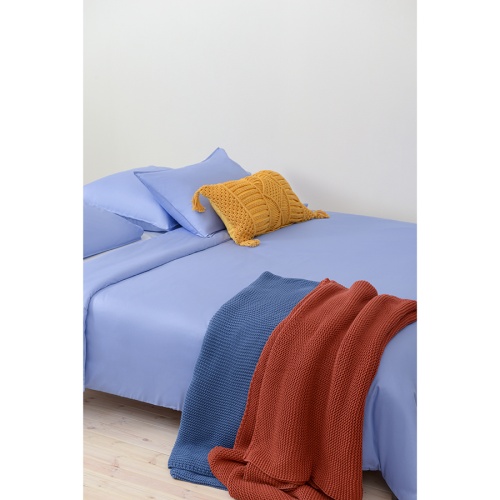 Комплект постельного белья сиреневого цвета из коллекции essential фото 2