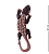 10-028 Панно настенное «Геккон Джава» (батик, о.Ява) 40 см