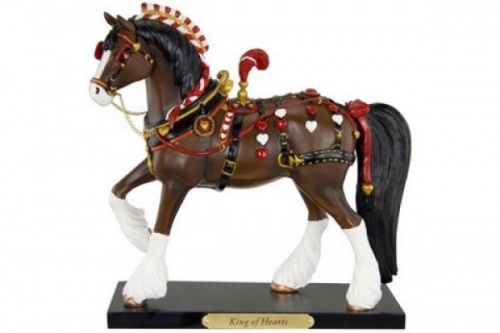 Статуэтка лошади "Король сердец"