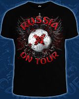 Мужская футболка"RUSSIA ON TOUR"