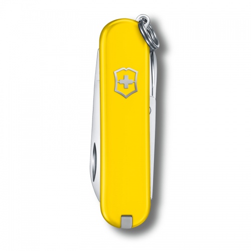 Нож-брелок Victorinox Classic SD Colors, 58 мм, 7 функций, "Sunny Side" фото 4