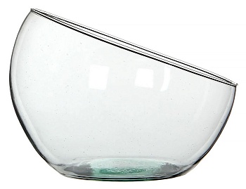 Стеклянная чаша "Обаяние ассиметрии", 18х19.5 см, Edelman