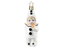Ёлочная игрушка ПЬЕРО, стекло, 12 см, Inge Glas