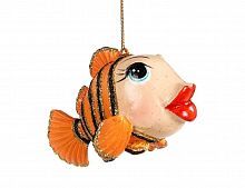 Ёлочная игрушка "Рыбка-клоун", полистоун, 11 см, Goodwill