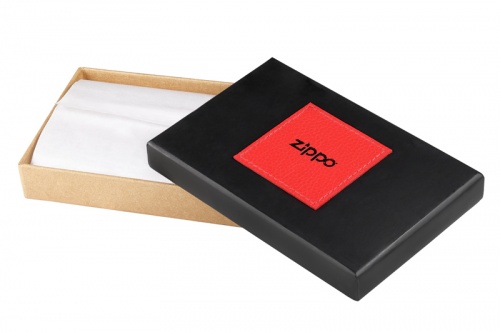 Портмоне Zippo, натуральная кожа, 10,8×1,8×8,6 см фото 5