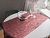 Ткань для декорирования/дорожка для стола ЭКСТРАВАГАНТНАЯ с двусторонними пайетками, розовая, 25х125 см, Koopman International