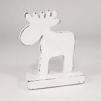Фигурка декоративная white raindeer, 15х11х5 см
