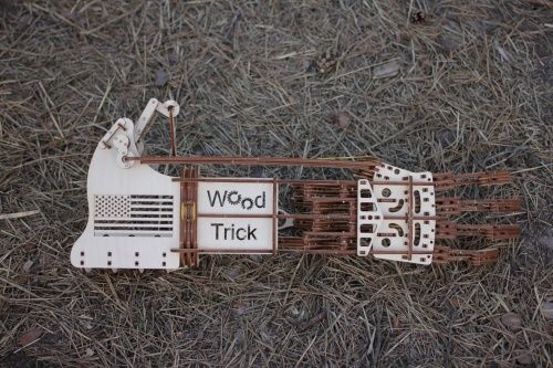Деревянный конструктор "Механическая рука", WoodTrick фото 6